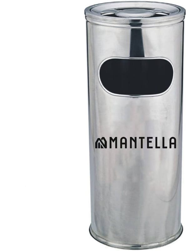 Урна для мусора уличная офисная Mantella Икс 24л Хром с НДС