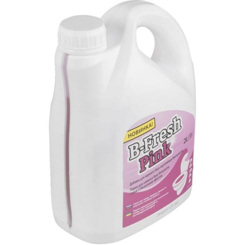 Туалетная жидкость средство для биотуалетов B-Fresh Pink 2 л