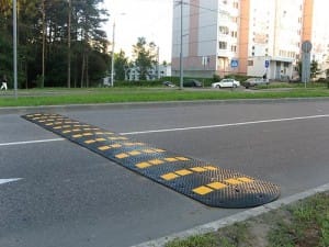 Лежачий полицейский искусственная дорожная неровность ИДН-500 6 метров