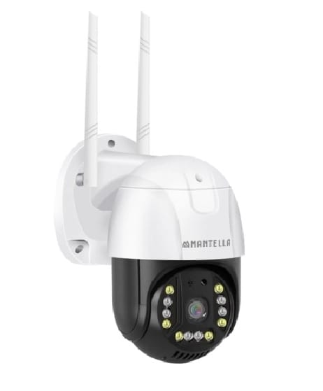 4G облачная Камера поворотная видеонаблюдения уличная с сим sim картой 4g Mantella v380