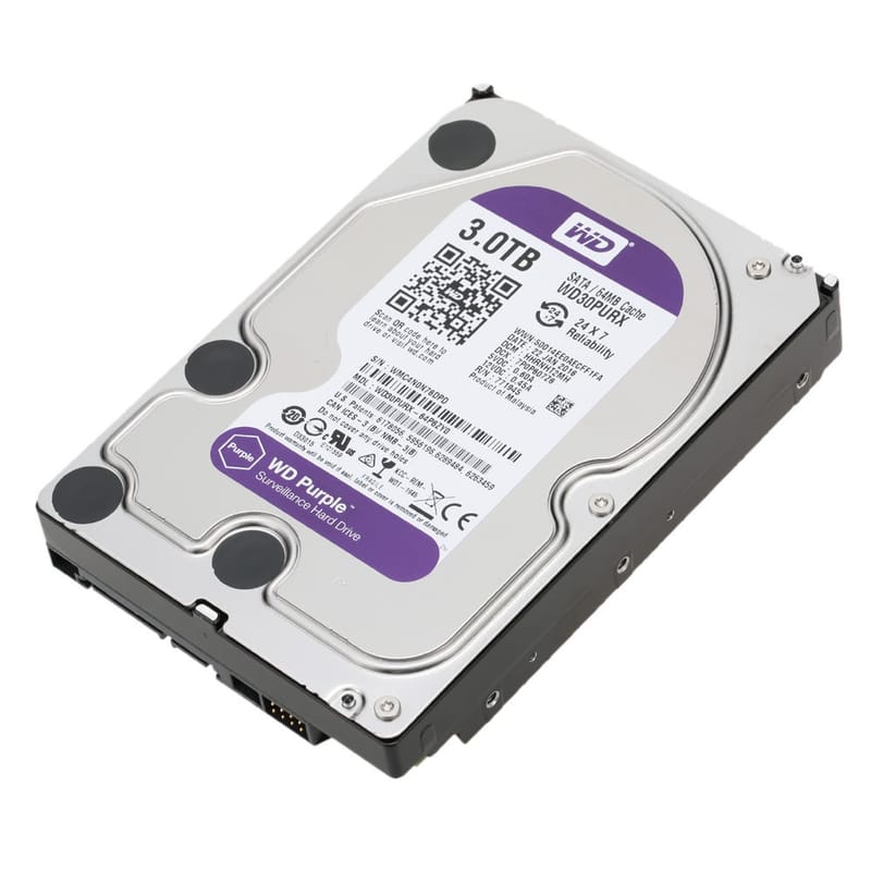 Жесткий диск для видеонаблюдения WD Purple 4Tb ТБ 4 Tb 4000 GB