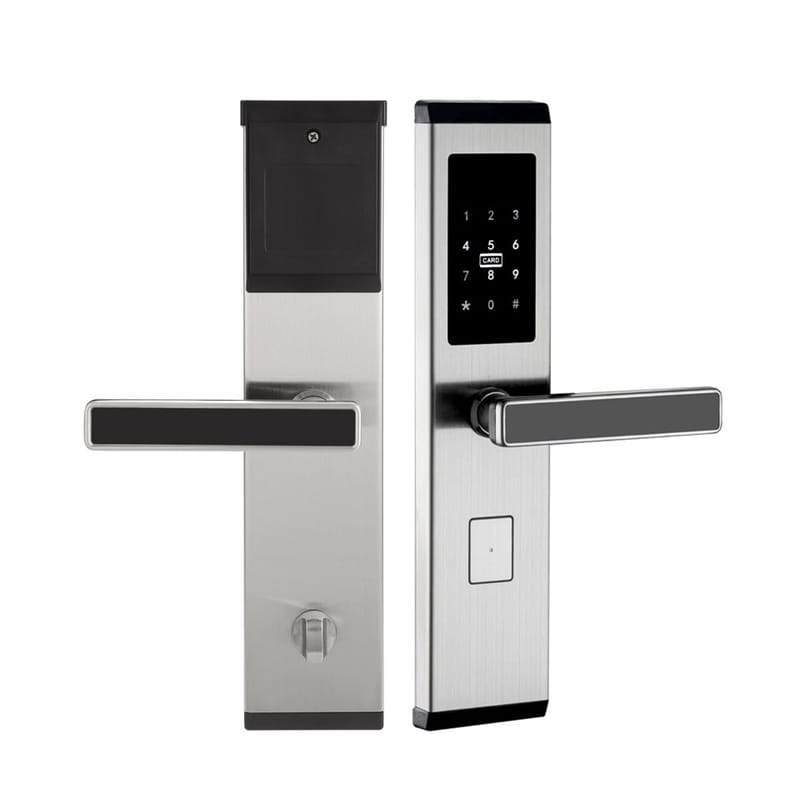 Умный электронный смарт замок для входной двери отпечаток код Bluetooth Mantella RussiansLove