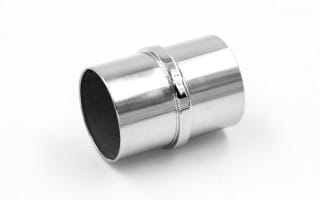 Муфта соединительная внутренняя Ø38.1×1.5 мм, AISI 304, GRIT 600