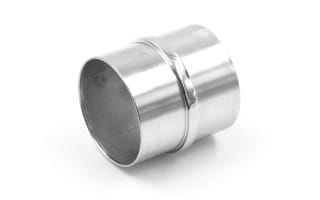 Муфта соединительная внутренняя Ø50.8×1.5 мм, AISI 304, GRIT 600